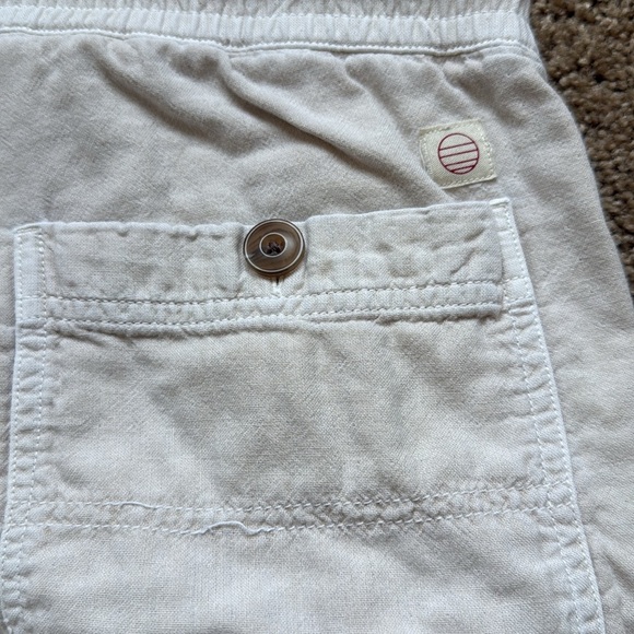 Marine Layer Cotton Gauzy Saturday Beach Pant in Sand - Picture 10 of 12